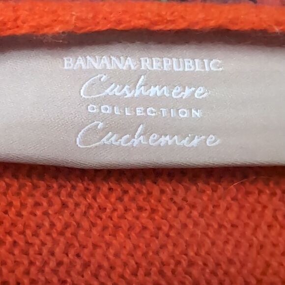 Banana Republic mocha camel pure cashmere wide color block - Picture 4 of 6